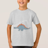 Stegosaurus - Kids' Basic T - Shirt (Vorderseite)