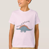 Stegosaurus - Kids' Basic T - Shirt (Vorderseite)