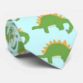 Stegosaurus-Krawatte Krawatte (Gerollt)