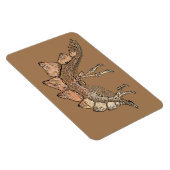 Stegosaurus Magnet (Rechte Seite)