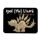 Stegosaurus Magnet (Horizontal)