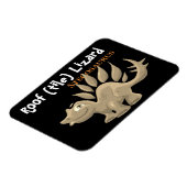 Stegosaurus Magnet (Linke Seite)