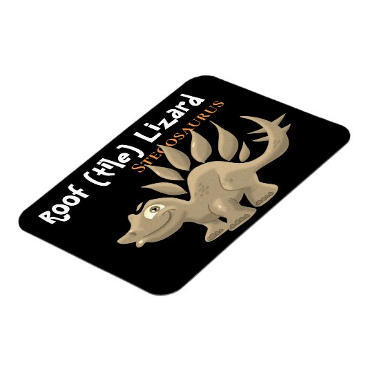 Stegosaurus Magnet (Linke Seite)