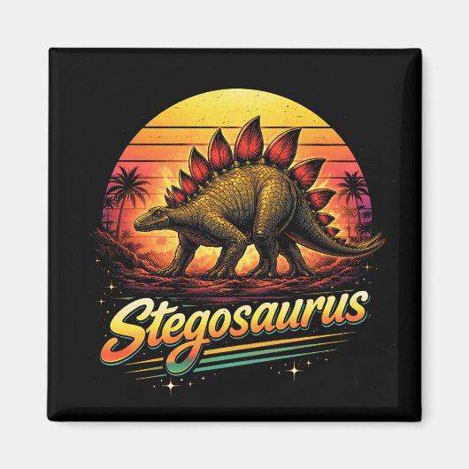 Stegosaurus Magnet (Vorne)