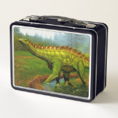 Stegosaurus Metall Brotdose (Rückseite)