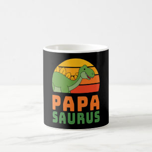 Stegosaurus Papasaurus Dinosaurier Vatertag Kaffeetasse