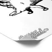 Stegosaurus Poster (Ecke)