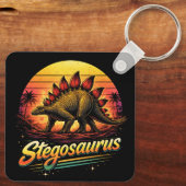Stegosaurus Schlüsselanhänger (Rückseite)