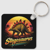 Stegosaurus Schlüsselanhänger (Rückseite)
