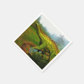 Stegosaurus Serviette (Ecke)