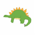 Stegosaurus-Skulptur Freistehende Fotoskulptur<br><div class="desc">Ein freundlicher,  fröhlicher Dinosaurier.</div>