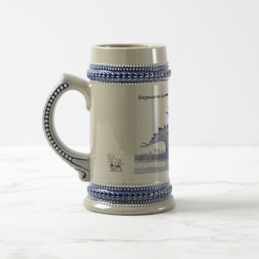 Stegosaurus Stein Dinosaur Tasse Gregory Paul (Links)