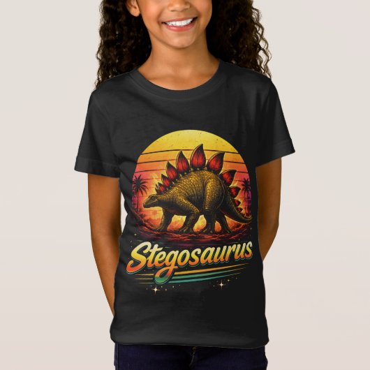 Stegosaurus T-Shirt (Vorderseite)
