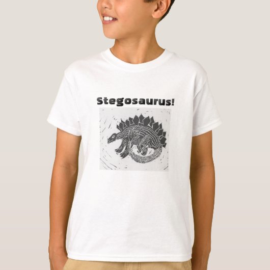 Stegosaurus-T - Shirt (Vorderseite)
