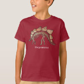 Stegosaurus T-Shirt (Vorderseite)