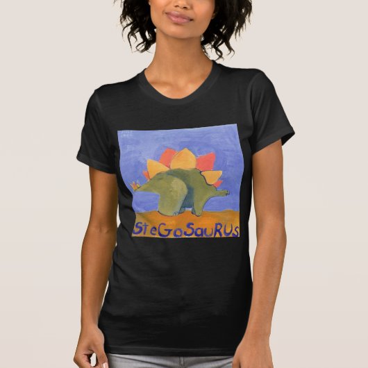 Stegosaurus T-Shirt (Vorderseite)