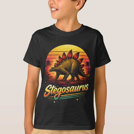 Stegosaurus T-Shirt (Vorderseite)