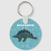 Stegosaurus Toy Dinosaurier Blau und Grün