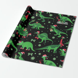Stegosaurus triceratops geschenkpapier