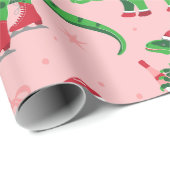 Stegosaurus triceratops geschenkpapier (Rolleneckpunkt)