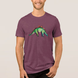 Stegosaurus-Wiedergeburt: Unisex-T-Shirt Tri-Blend Shirt