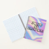 Steh auf Business Notizbuch (Innenseite)