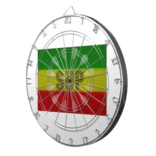 Steh auf Paddel, Paddelwirbel Dartscheibe (Vorderseite rechts)