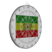 Steh auf Paddel, Paddelwirbel Dartscheibe (Vorderseite Links)