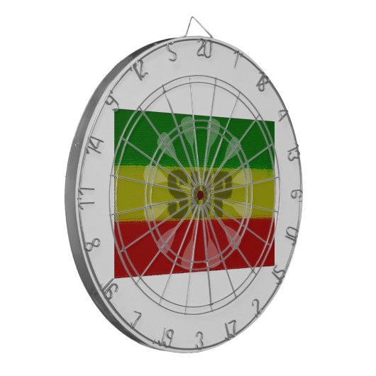 Steh auf Paddel, Paddelwirbel Dartscheibe (Vorderseite Links)