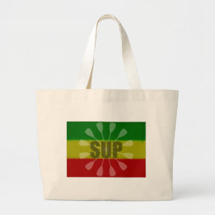 Steh auf Paddel, Paddelwirbel Jumbo Stoffbeutel