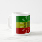 Steh auf Paddel, Paddelwirbel Kaffeetasse (Vorderseite Links)