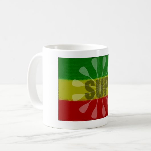 Steh auf Paddel, Paddelwirbel Kaffeetasse (Vorderseite Links)