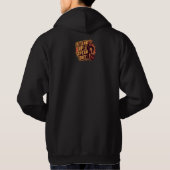 Steh auf, sprich aus hoodie (Rückseite)