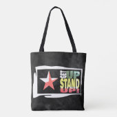 Steh auf, steh auf - Retro-Farben-Mix-Edition Tasche (Rückseite)