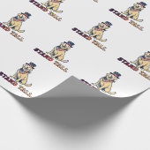 STEH AUFRECHT GESCHENKPAPIER (Ecke)