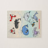 Steh aufrecht - Tiefsee-Puzzle Puzzle (Horizontal)