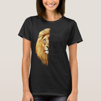 Steh Fest Im Glauben Sei Tapfer Sei Stark Jesus Lö T-Shirt