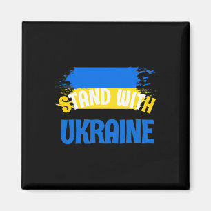 Steh für die Ukraine Pin - Ich unterstütze die ukr Magnet