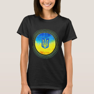 Steh mit der Ukraine-Flagge Anti-Putin Ukraine Ukr T-Shirt