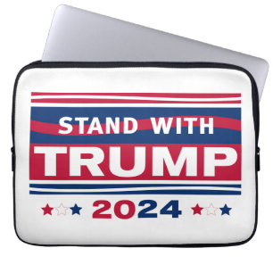 Steh mit Trump~2024~MAGA Laptopschutzhülle
