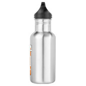 Steh up Paddle ist mein Medikament Edelstahlflasche (Rechts)