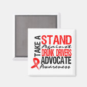 Stehe dich gegen Betrunkenes Fahren ein Magnet (Vorderseite/Rückseite)