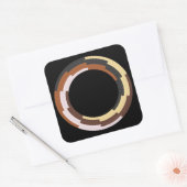 Stehen für Rassenvereinigung Quadratischer Aufkleber (Umschlag)