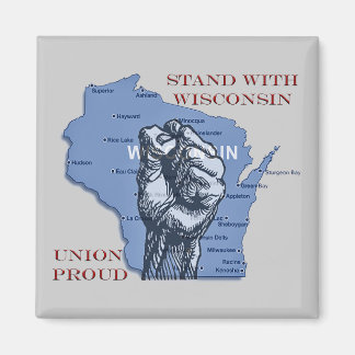 stehen mit Weisheit Magnet