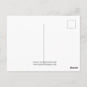 Stehen nach Kochpostkarte Postkarte (Rückseite)