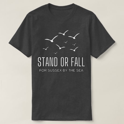 Stehen oder Fallen T-Shirt (Design vorne)
