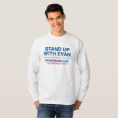 Stehen Sie auf Evan T-Shirt (Vorne ganz)