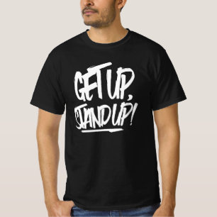 Stehen Sie auf, stehen Sie auf! Reggae T - Shirt