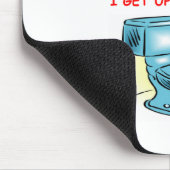 stehen Sie auf und gehen Sie Mousepad (Ecke)