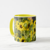 STEHEN SIE AUS SONNENBLUME! TASSE (Vorderseite Links)